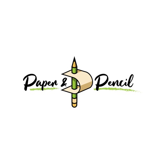Creative design with the title 'Pencil Logo'