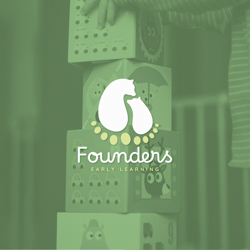 Foot logo with the title 'Logo design proposal for Founders'