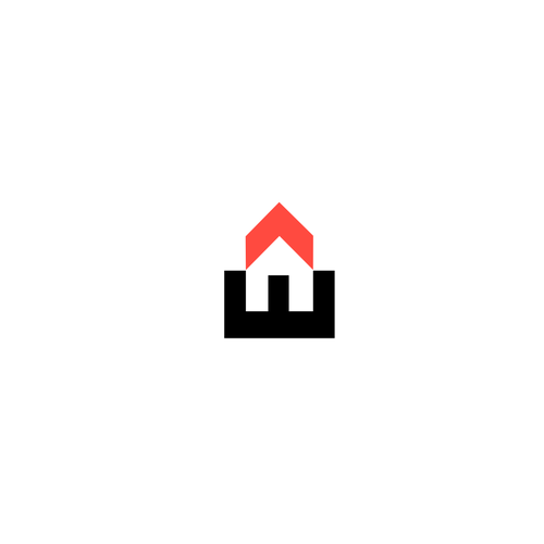 Logo with the title 'Real Estate & Mortgage logo design'