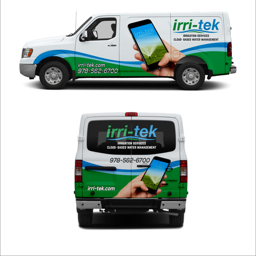 Cool design with the title 'irri-tek'