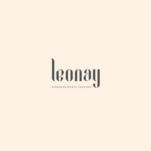 Ethical logo with the title 'fashion company logo'
