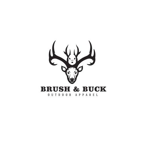 buck deer logo