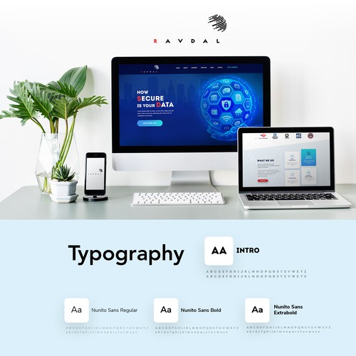 Security website with the title 'Ravdal, Inc.'