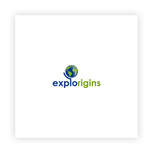 Explorer logo with the title 'explorigins'