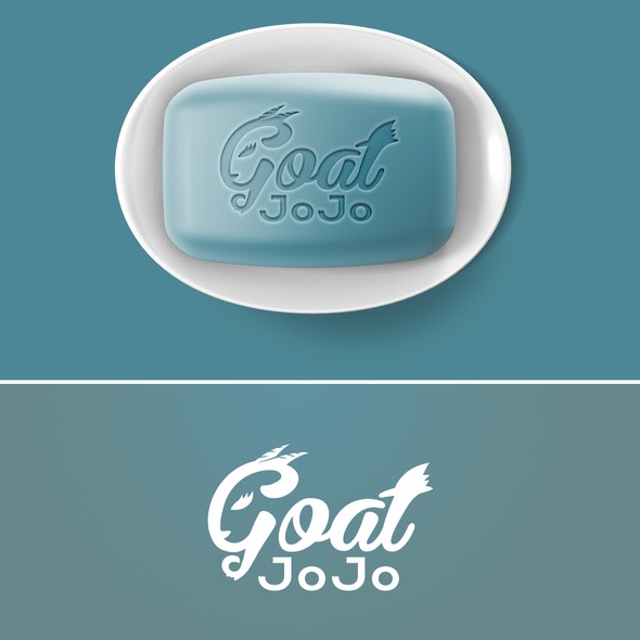 Goat milk logo with the title 'Logo for Goat JoJo'