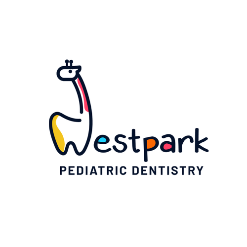 Dental logo with the title 'west park pediatric dentisry'