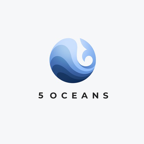 Ocean brand with the title 'Logo for and Ocean Conservancy'