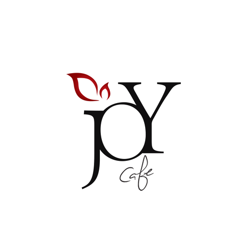 Confectionery logo with the title 'Logo design concept for "JOY" cafe & confections '