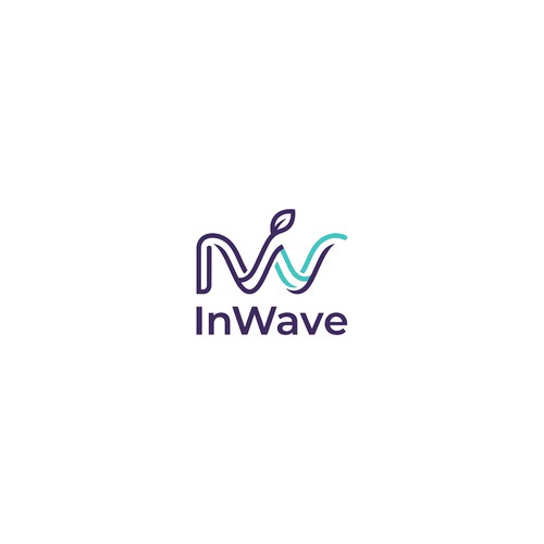Aspen logo with the title 'Wave inspired logo'