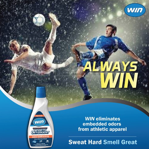 Instagram ad design with the title 'Facebook ad campaign'