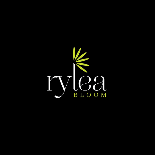 Bloom design with the title 'Elegant logo for flower and arts shop.'