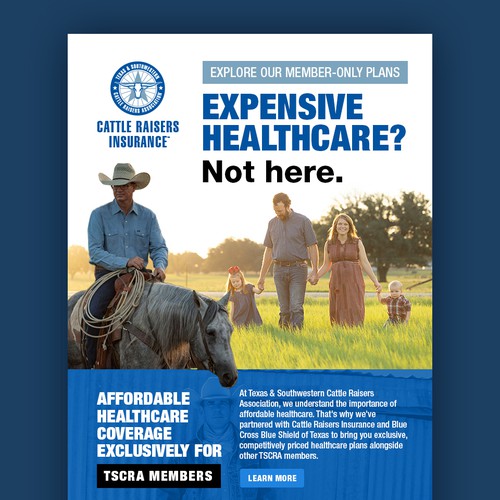 Newsletter design with the title 'email blast newsletter'