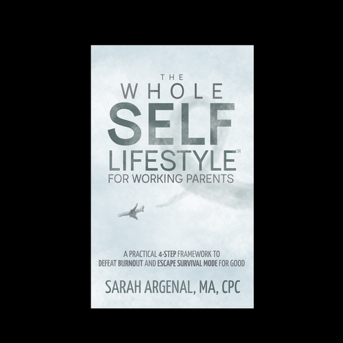 Delicate design with the title 'SELF Lifestyle Book Cover'