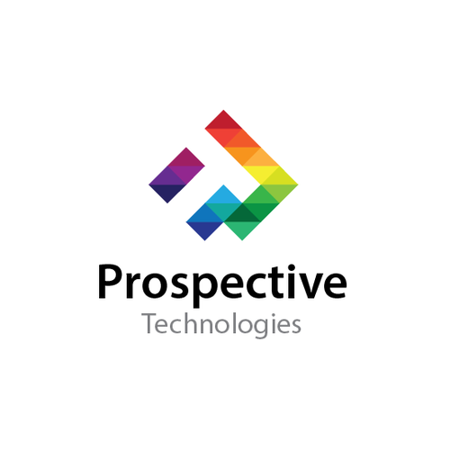 Rise design with the title 'Clever Logo concept of Prospective Technologies'