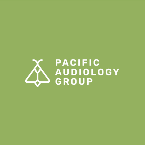 Hearing logo with the title 'Pacific Audiology Group Logo'