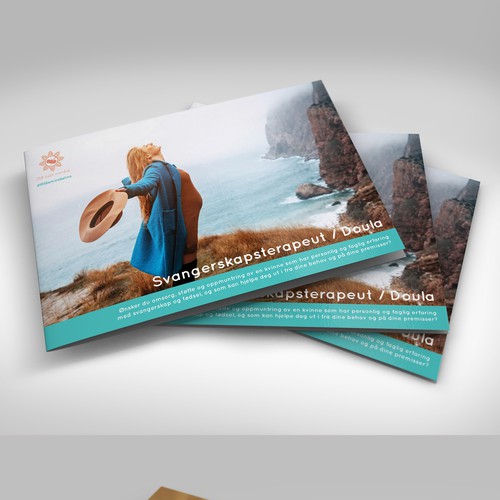 Medical design with the title 'A5 brochure for Doula Business'