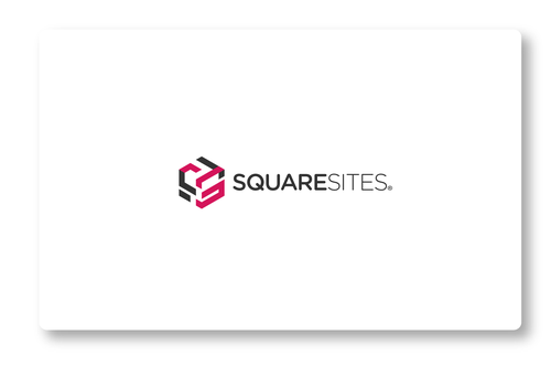 Out-of-the-box logo with the title 'logo for Squaresites'