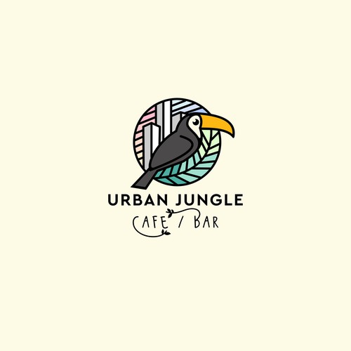 Toucan logo with the title 'URBAN JUNGLE'