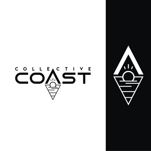 Boat logo with the title 'COAST COLLECTIVE'
