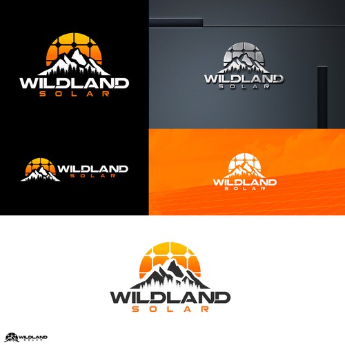 Solar design with the title 'WildLand Solar'