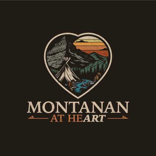 Creek logo with the title 'Montanan at Heart'