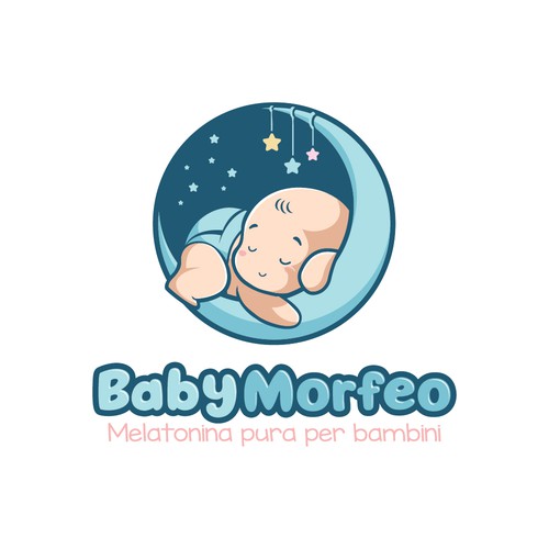Sleep logo with the title 'Baby Morfeo'
