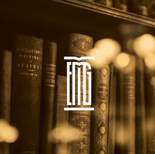 Law firm brand with the title 'Logo concept for 'THE EMIG LAW GROUP''