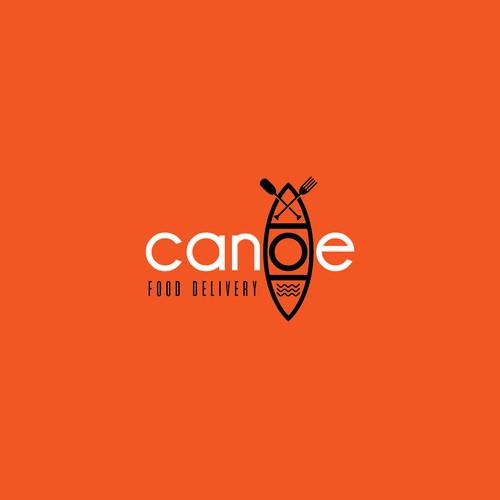 Delivery logo with the title 'Canoe'