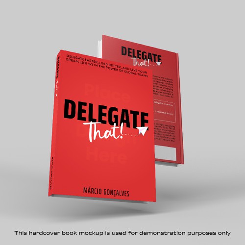 Management book cover with the title 'Management Wise Tips Hardback Design'