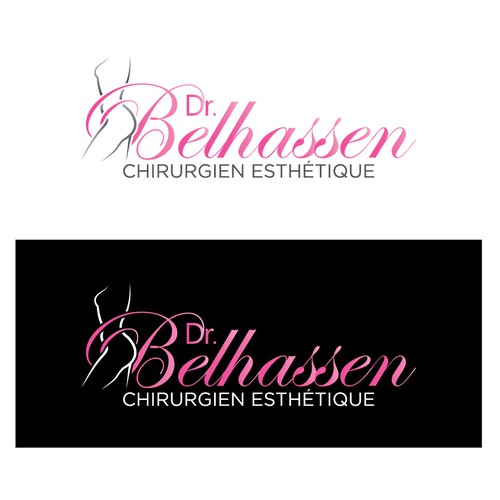 Plastic surgeon logo with the title 'Dr.BELHASSEN Plastic Surgery'