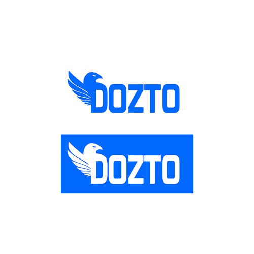 Hawk design with the title 'DOTZO LOGO'