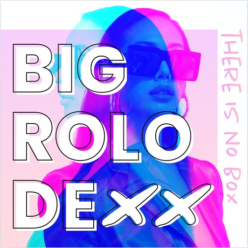 Album design with the title 'Big Rolodexx Podcast Cover '