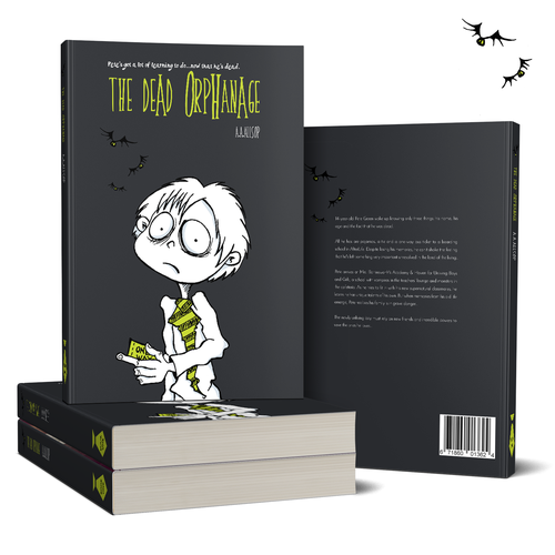 Gothic design with the title 'The Dead Orphanage'