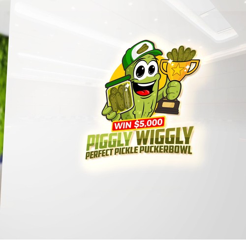 Pickle design with the title 'LOGO FOR PICKLE EVENT'