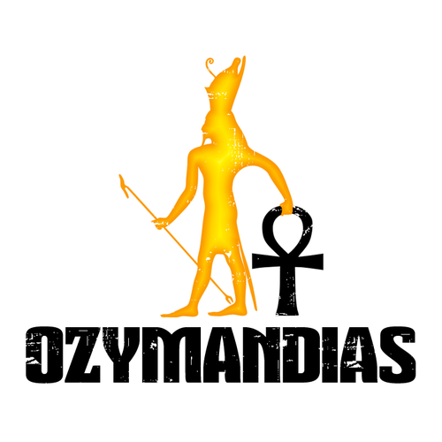 Egyptian logo with the title 'Logo for Ozymandias'