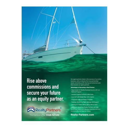 Copywriting design with the title 'Agent Procurement B2B Advertisement'