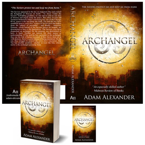 Young adult book cover with the title 'Archangel'