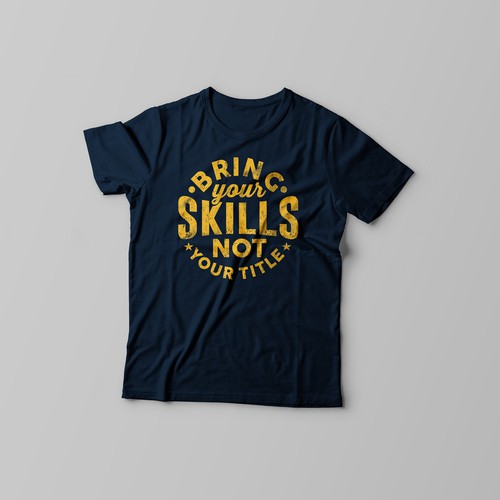 Computer t-shirt with the title 'Typography'