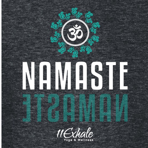 Tank top design with the title 'Yoga Tank Top Concept'