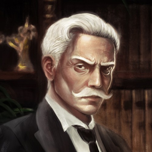 Concept illustration with the title 'The Sley Siblings'