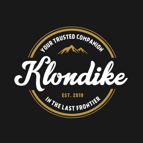 Vape logo with the title 'Klondike Logo'