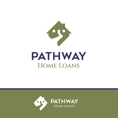 Mortgage brand with the title 'Logo para compañía hipotecaria que brinda financiamiento a compradores de Bienes Raíces.'