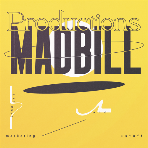 Stroke design with the title 'MADBILL Productions'