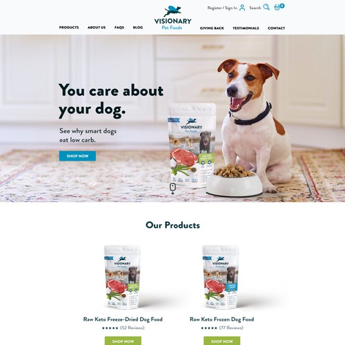 Pet hot sale product websites