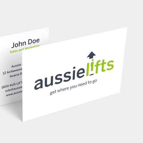 People brand with the title 'Logo for Aussie Lifts'