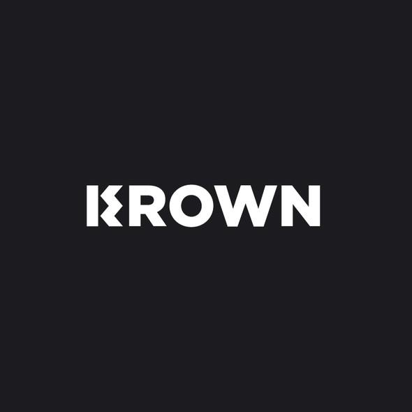 Logo with the title 'KROWN'