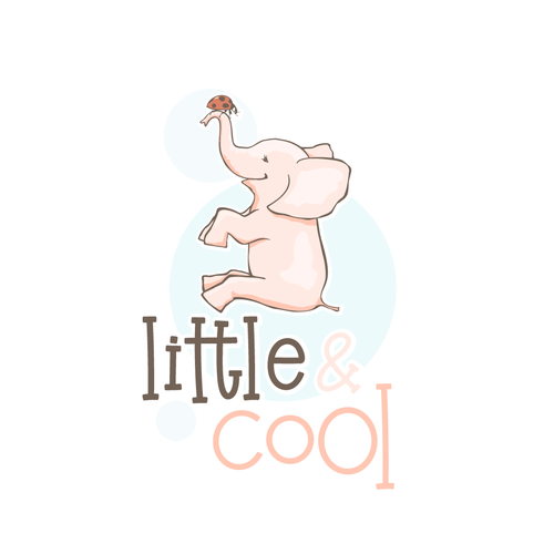 Ladybug design with the title 'Little & Cool'