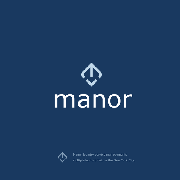 Laundry design with the title 'Manor'