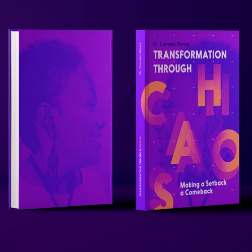 Chaos design with the title 'Book Cover'