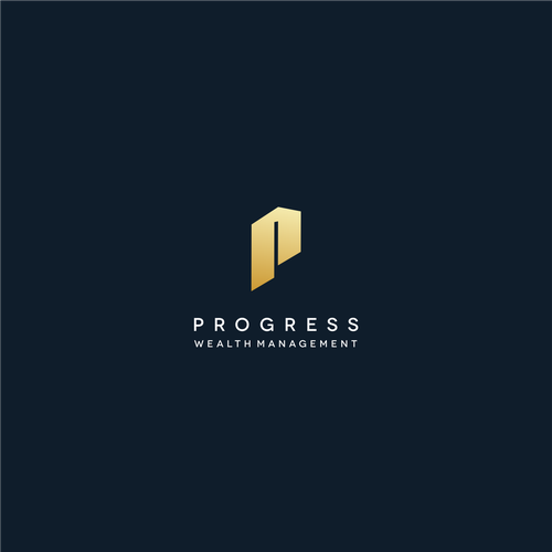 Wealth management logo with the title 'Progress Wealth Management'